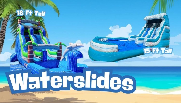 Waterslides